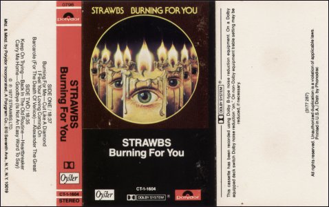 Burning US cassette outer cover